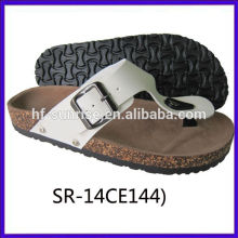 New arrival-Ladies confortable blow slipper handmade shoe genuine leather shoes women